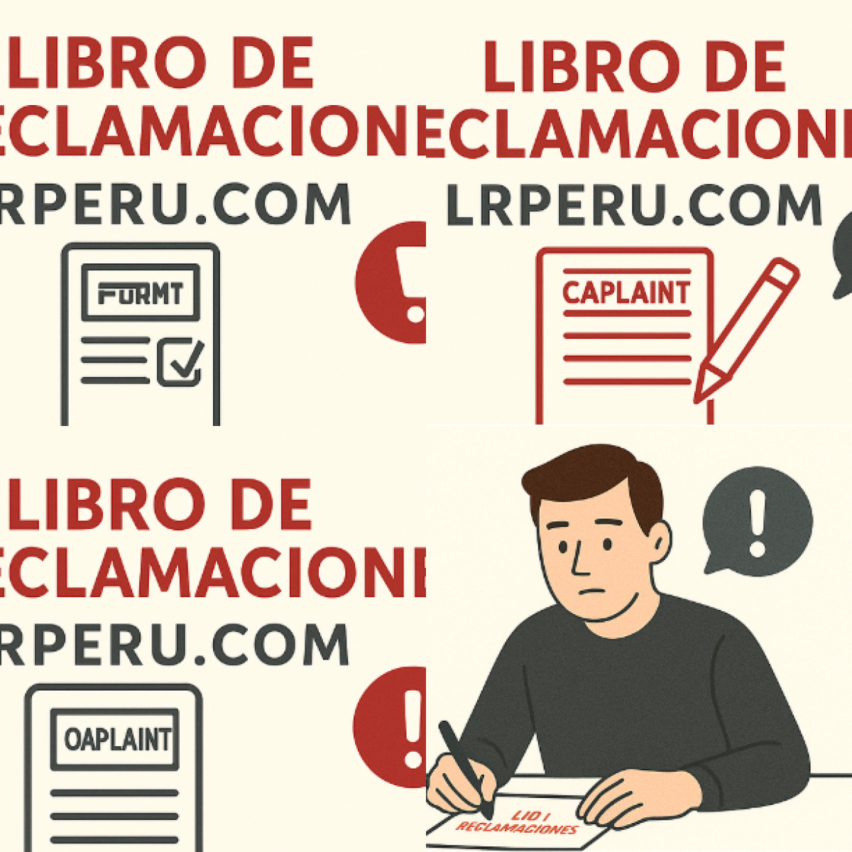 ¿Qué se debe registrar en el libro de reclamaciones?