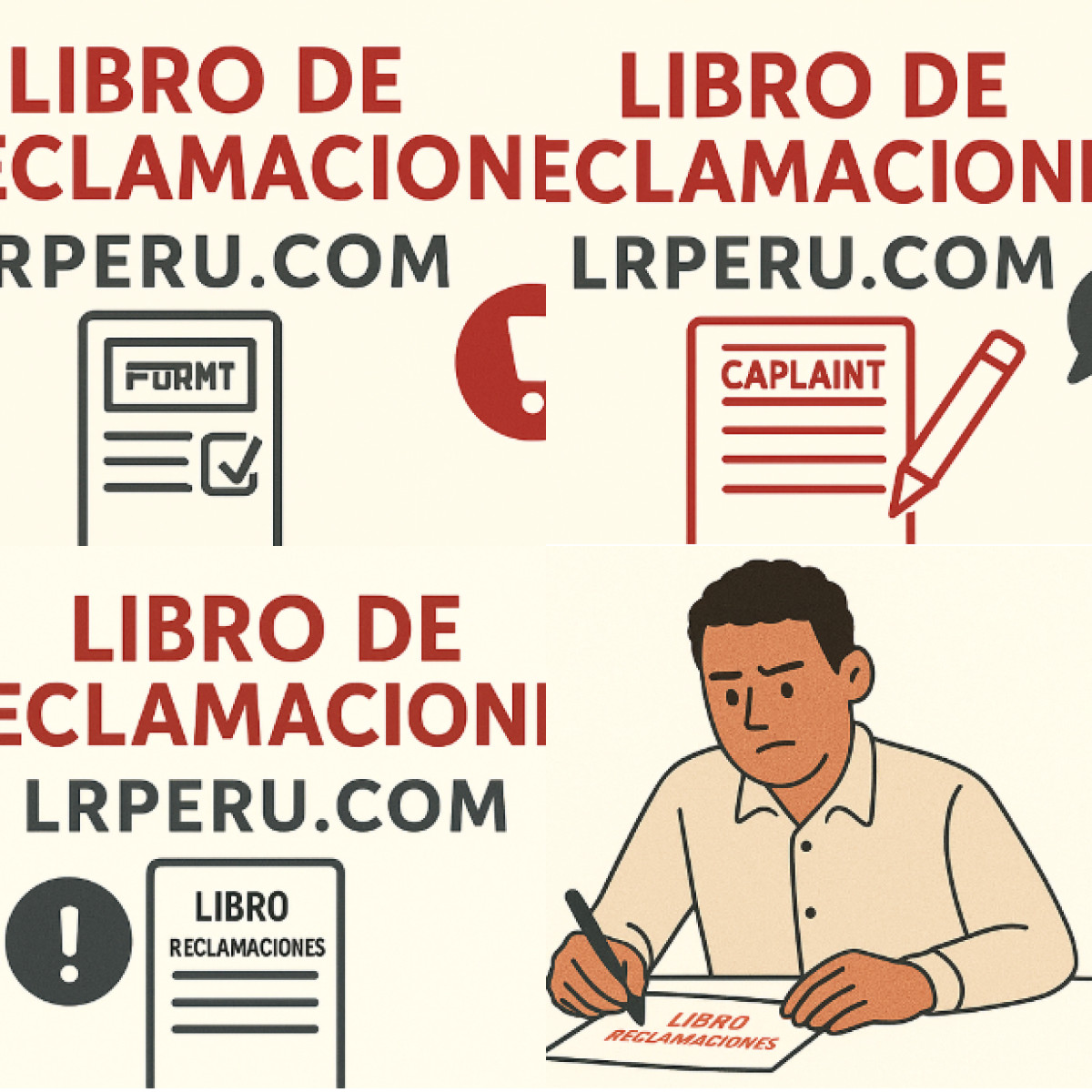 ¿Qué debe ir en el libro de reclamaciones?