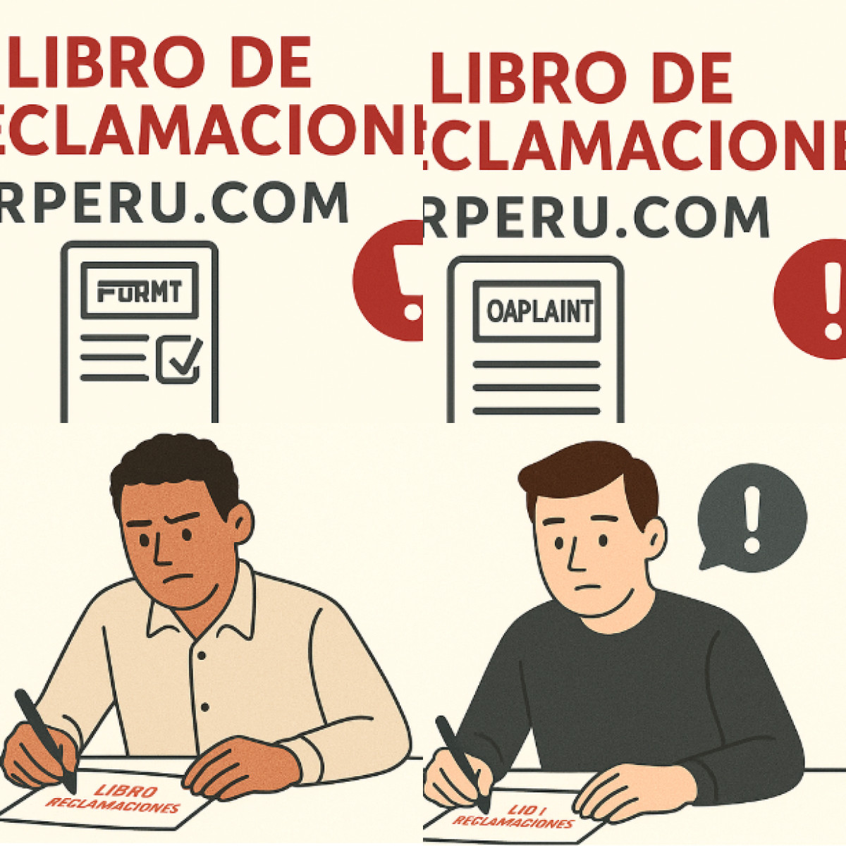 ¿Cómo puedo llenar correctamente el Libro de Reclamaciones?