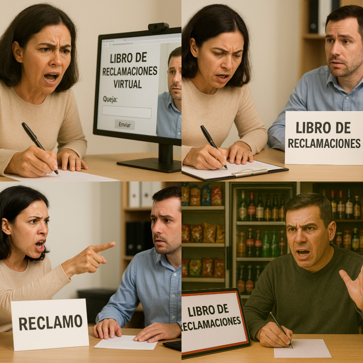 desarrollar libroo de reclamaciones virtual