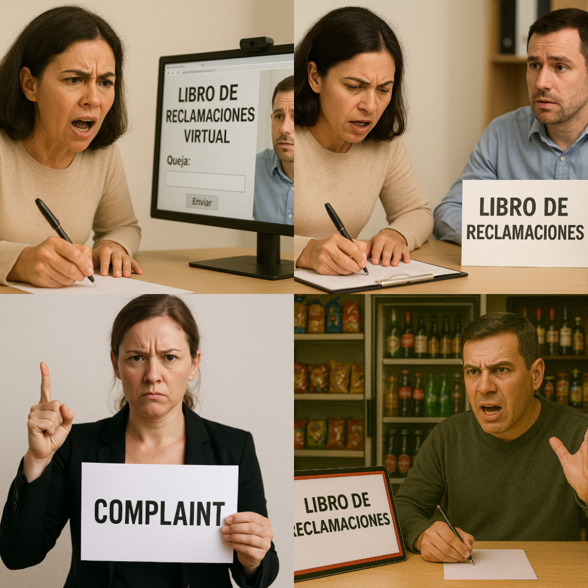 el libro de reclamaciones es fisico o virtual