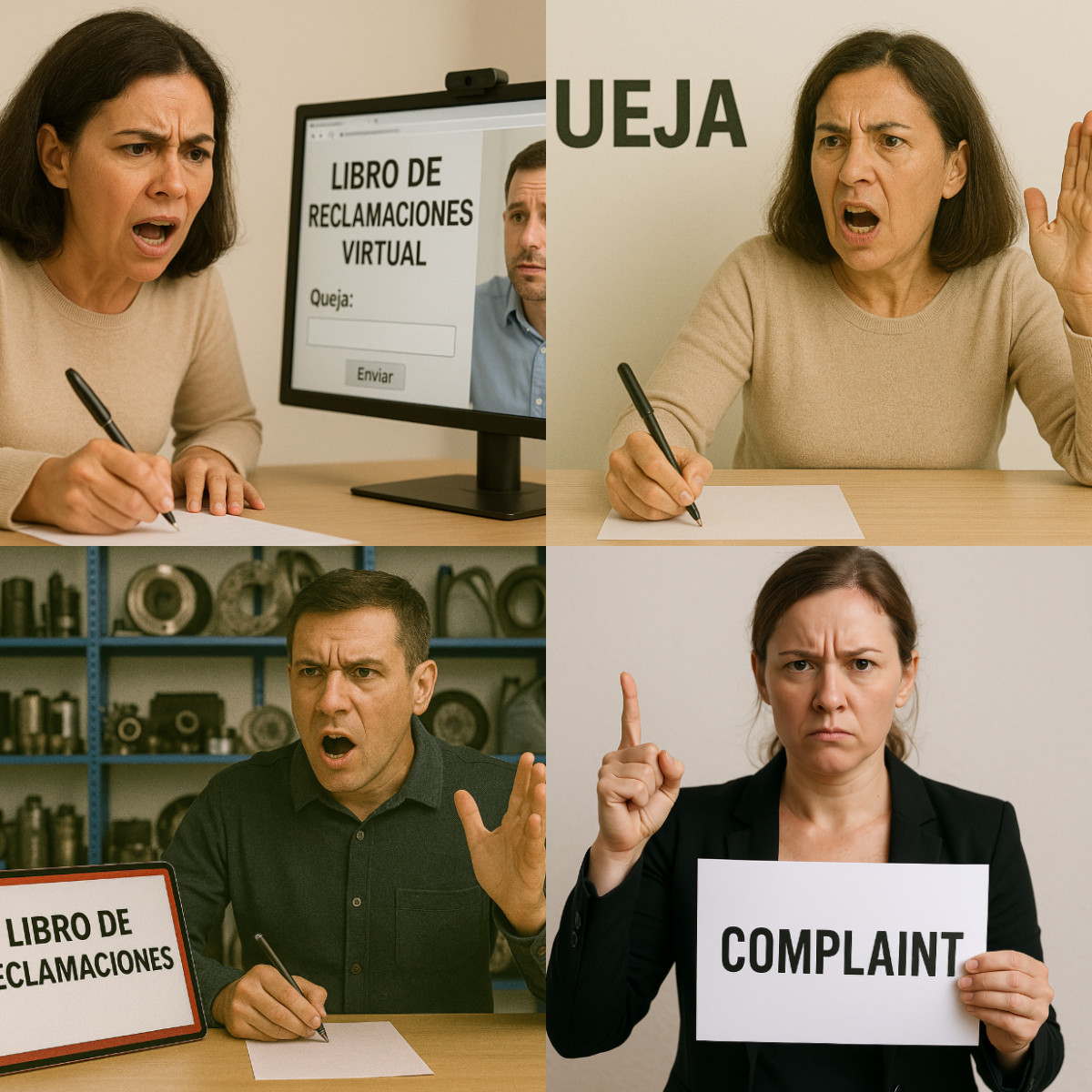 libro de reclamaciones 4d