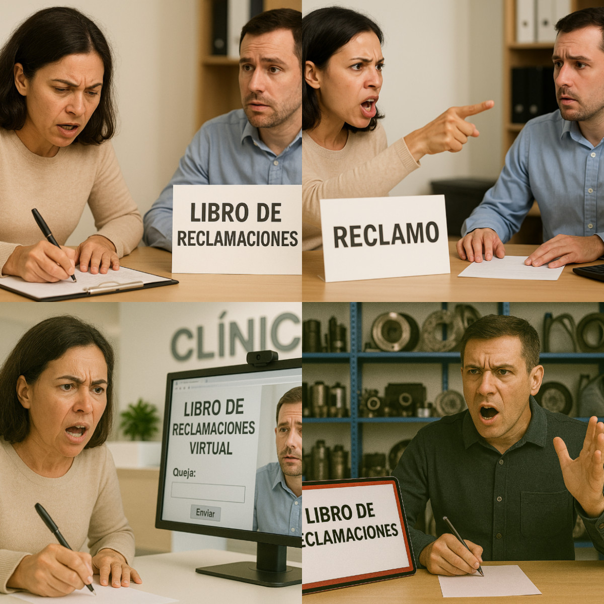 libro de reclamaciones donde venden