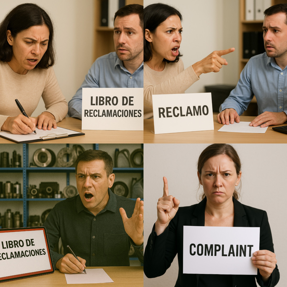 libro de reclamaciones hojas